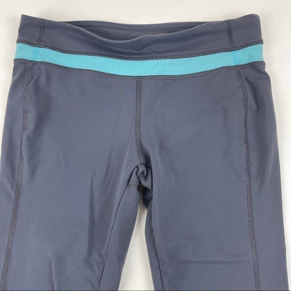 Leggings Womens Gray Pull On Compression - Picture 3 of 7